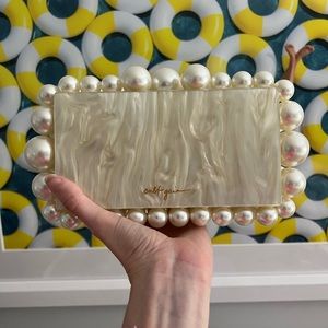 Cult Gaia Eos Bauble Acrylic Clutch